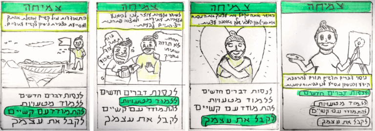 סקיצות צמיחה